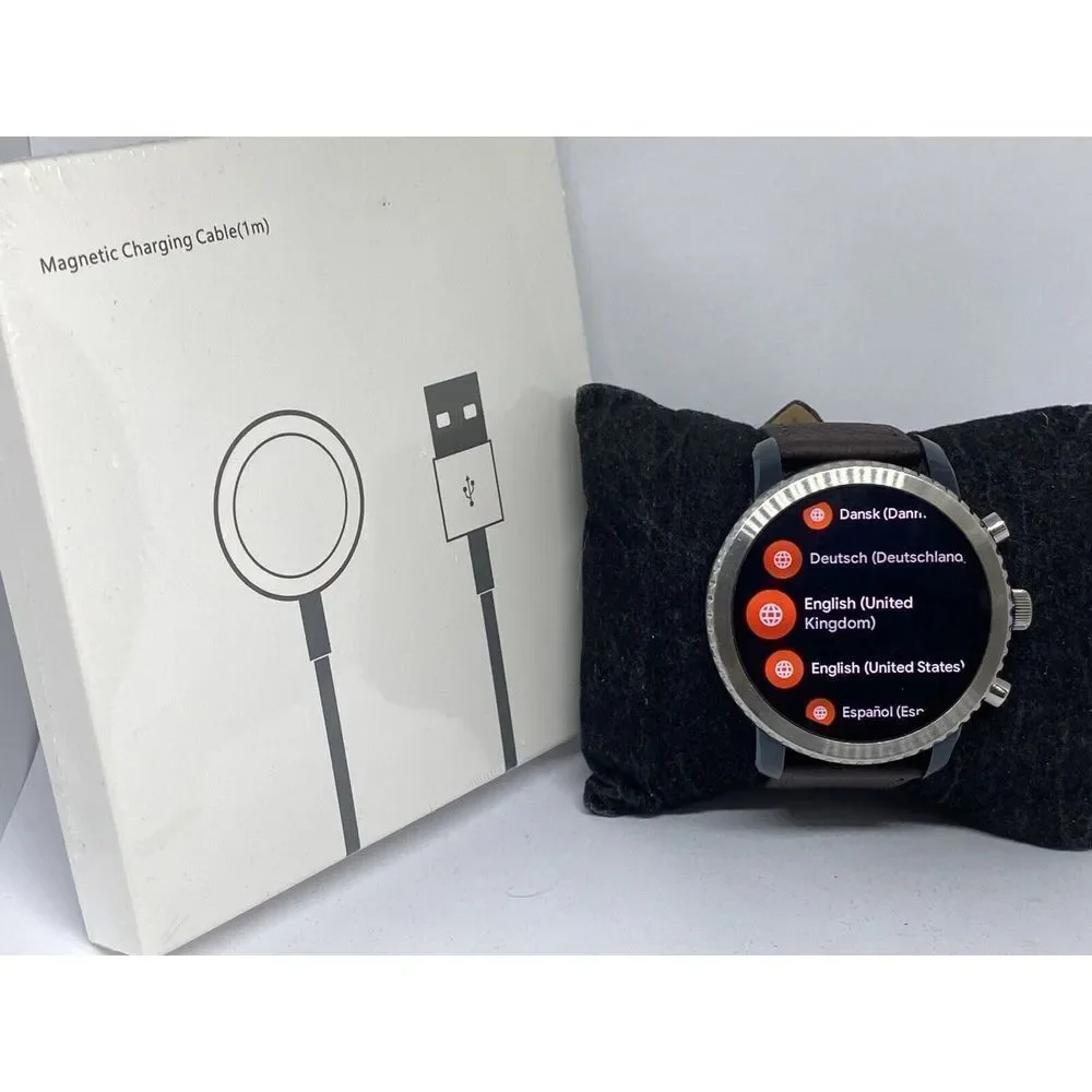 Fossil Gen 3 Authentic Genuine Smart Watch Custom Band FTW4004 LT143
